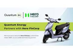 Quantum Energy Partners with Hero FinCorp to Enable Easy Financing for Electric Scooters