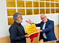 SS Rajamouli visits France's Lumiere Museum, inducted into 'Wall of Filmmakers'; Varanasi director says, 'Deeply humbled'