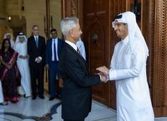 "Explored new opportunities for deepening our Strategic Partnership": EAM on meeting with Qatari counterpart