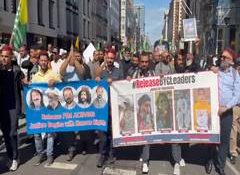 Anti-Pakistan protest by Kashmiris draws thousands in London