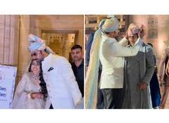 Vicky Kaushal welcomes baraatis at Shailesh Lodha's daughter Swara's wedding; videos go viral