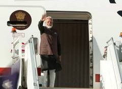 PM Modi emplanes for Auckland, New Zealand from Melbourne for final leg of his three-nation tour