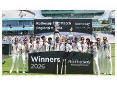 Union Sports Minister Mandaviya hails India women's historic Lord's Test win