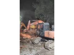 Delhi government demolishes illegal shrine to facilitate Pitampura-Shalimar Bagh road widening