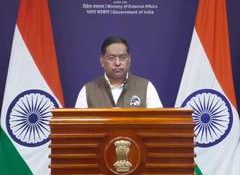 India calls for safe, unimpeded navigation through Hormuz, says attacks on vessels must stop at the earliest