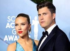 Colin Jost reveals correct pronunciation of wife Scarlett Johansson's last name