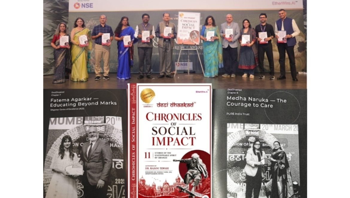 DesiDhaakad™ Unveils ‘Chronicles of Social Impact’ at NSE, Honoring 11 Women Changemakers
