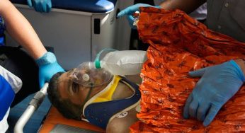 Venezuelan guard pulled alive from building basement after 8 days