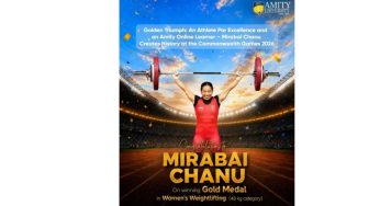Amity Online Learners Make India Proud at the Commonwealth Games 2026 While Pursuing Their Education