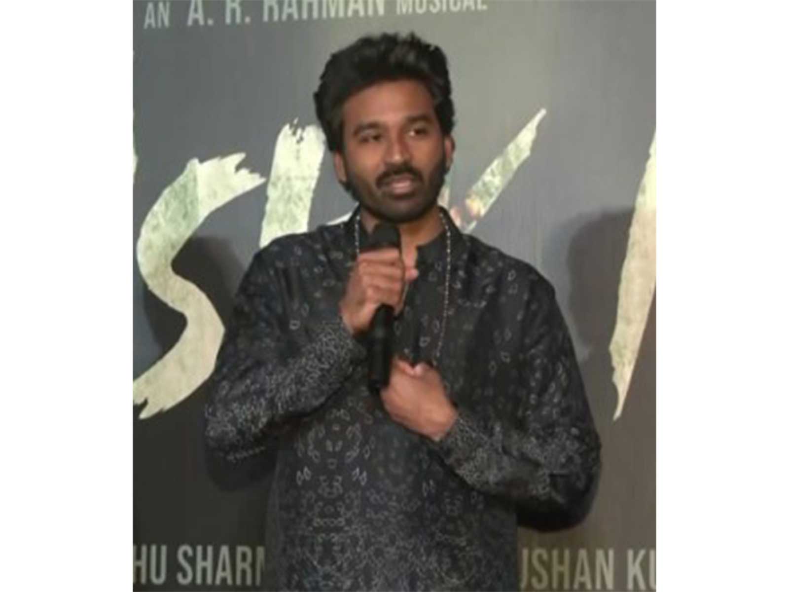 Dhanush (Image source: ANI)