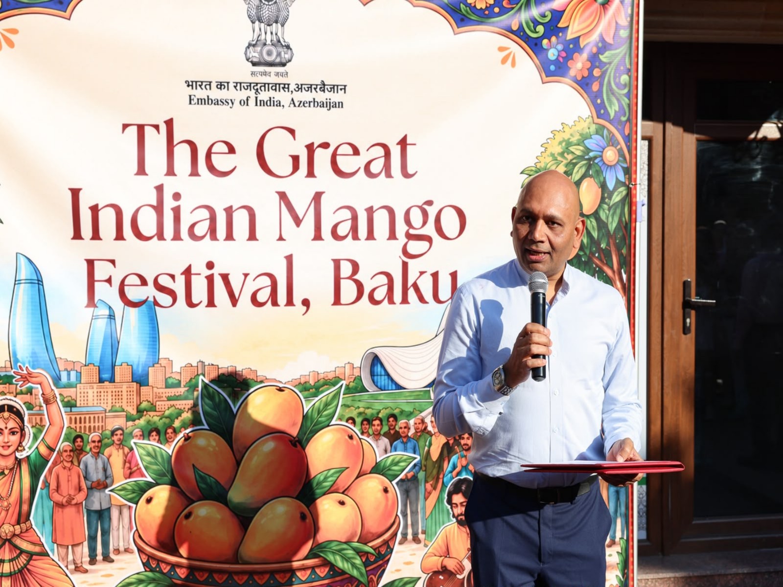 Indian Embassy in Baku hosts 'The Great Indian Mango Festival' (Photo/Embassy of India in Azerbaijan)