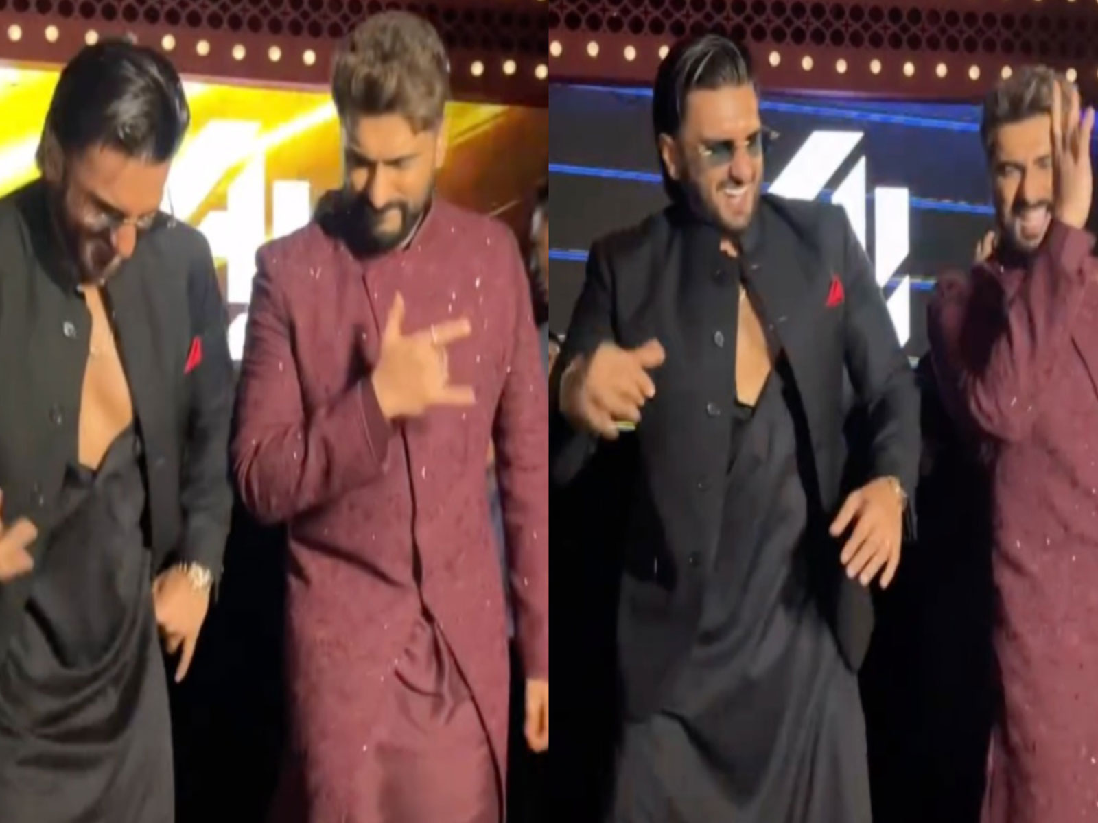 Ranveer Singh, Arjun Kapoor (Photo/Instagram@djajmumbai)