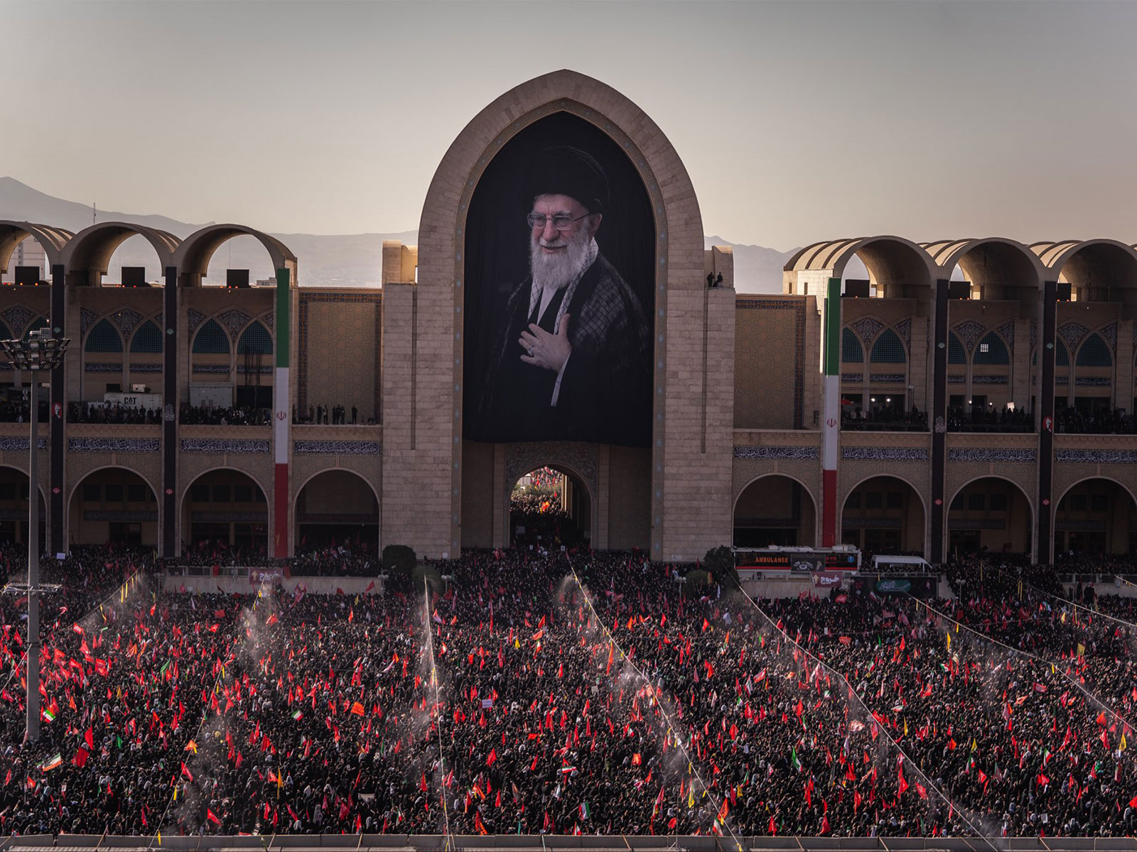 Chants of ‘revenge’ mark Khamenei funeral in Tehran