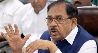 Video conference with officials on drought management chaired by the Chief Minister
