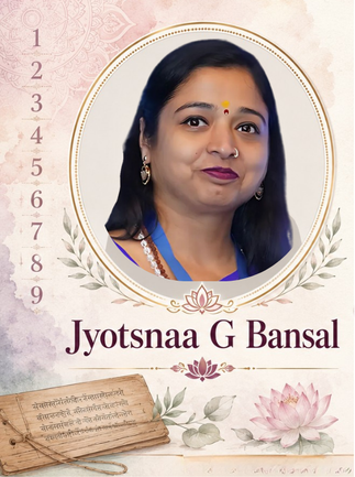 Numerology Meets Indian Philosophy: A Logical Research Study of Shastric Concepts by Numerologist Jyotsnaa G Bansal