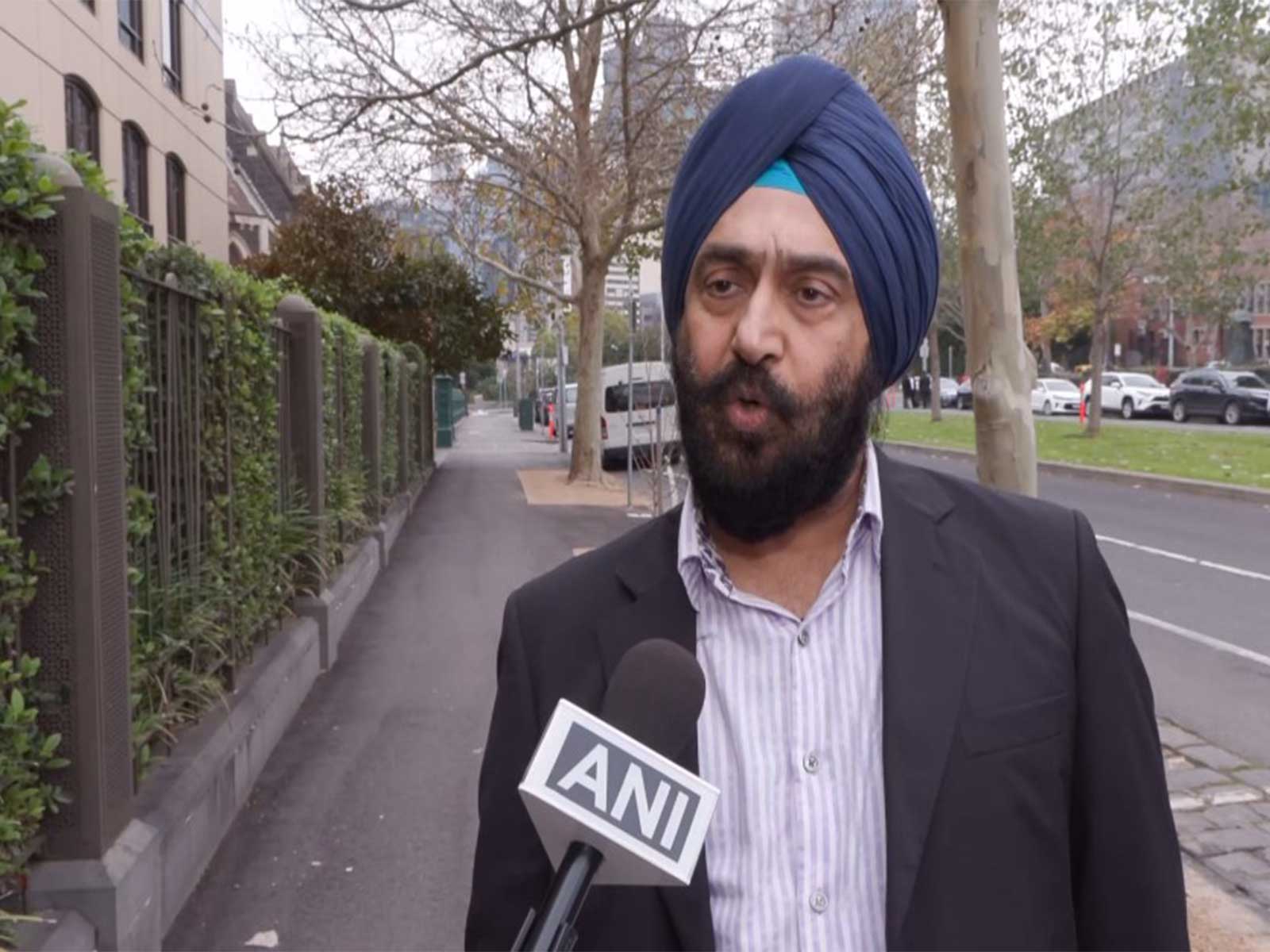 Karan Gandhiok, Member of Australia India Society of Victoria (Photo/ANI) Karan Gandhiok, Member of Australia India Society of Victoria (Photo/ANI)