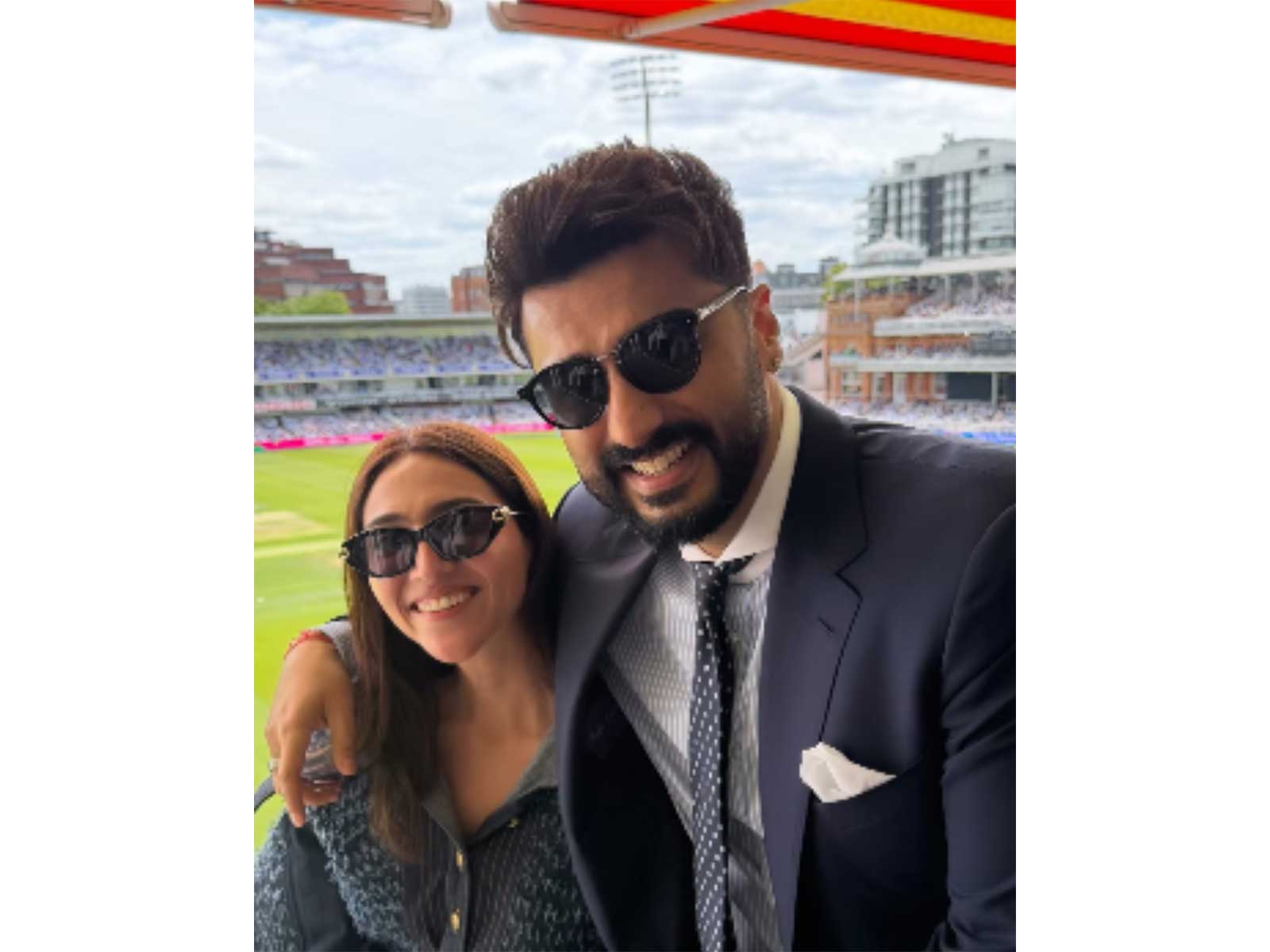 Arjun Kapoor with Sahiba Bali (Photo/Instagram@sahibabali) Arjun Kapoor with Sahiba Bali (Photo/Instagram@sahibabali)