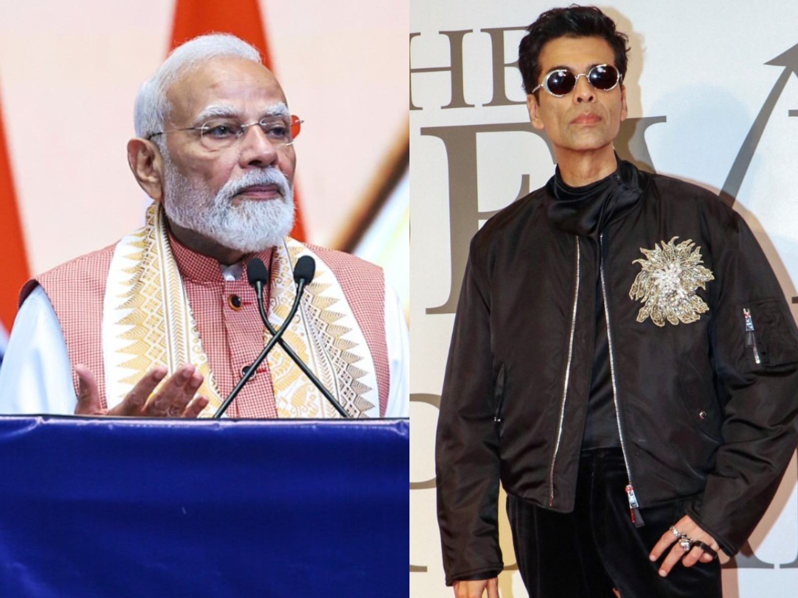 Pm Modi and Karan Johar (Photo/ANI) Pm Modi and Karan Johar (Photo/ANI)
