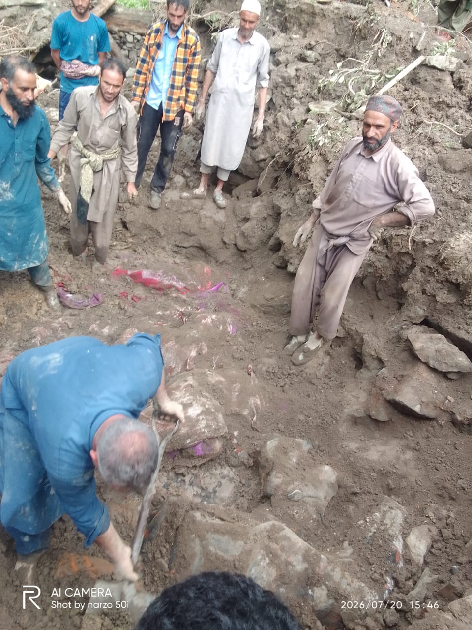 Death Toll Climbs to 26 in J&K Rain Fury; Seven Killed in Fresh Poonch Landslide, Two Die After Boulder Hits Bus in Doda