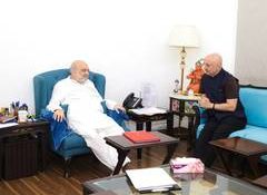 "Deeply grateful for his affection, warm hospitality…": Anupam Kher meets Union Home Minister Amit Shah