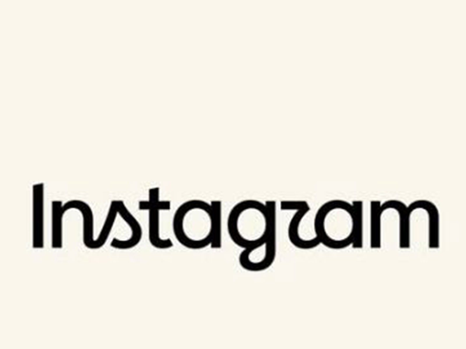 New Instagram wordmark logo (Image source: Instagram)