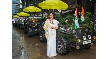 Nidarshana Gowani Leads Tiranga Rally, Celebrating the Spirit of Patriotism and Unity