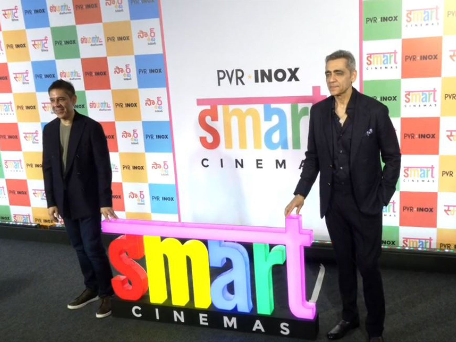 PVR Inox Executive Director Sanjeev Kumar Bijli and Managing Director of PVR INOX Ajay Bijli (Photo/ANI) PVR Inox Executive Director Sanjeev Kumar Bijli and Managing Director of PVR INOX Ajay Bijli (Photo/ANI)