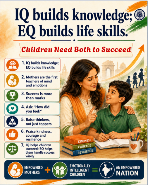 Empowered Mothers, Emotionally Intelligent Children, Empowered Nation
