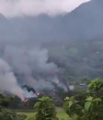 At least 30 houses torched, one injured in armed attack on Liangmai Naga villages in Manipur’s Kangpokpi