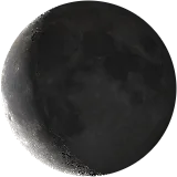 Waning crescent