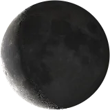 Waning crescent