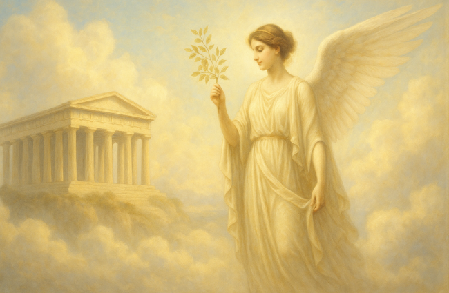 The temple of Nemesis.