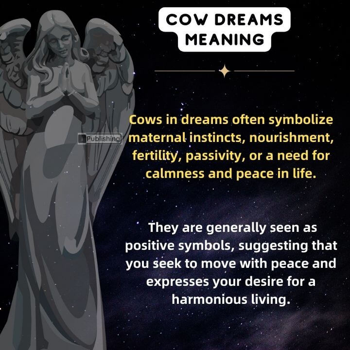Cow dreams meaning