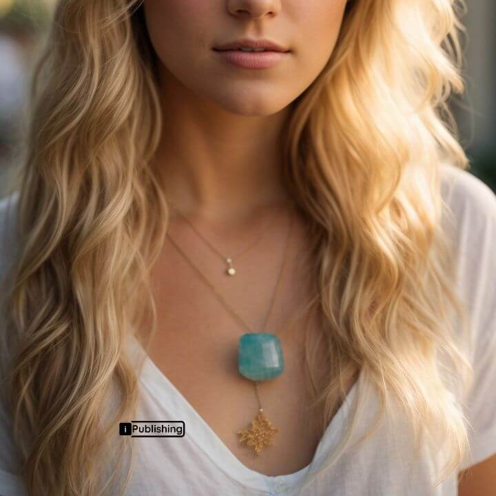 woman-wearing-amazonite-pendant