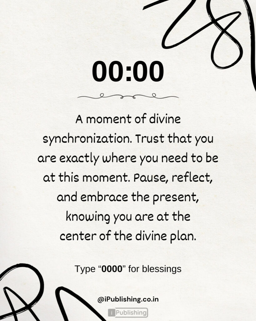 00:00 Mirror Hour meaning