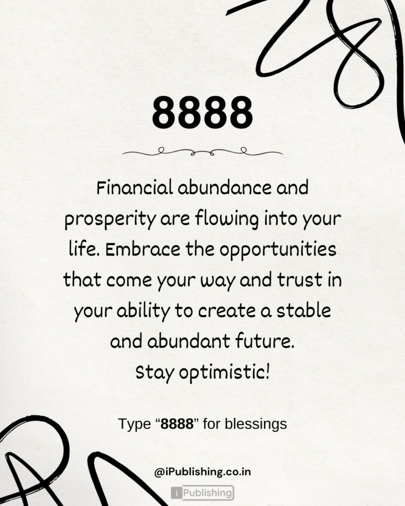 8888 meaning