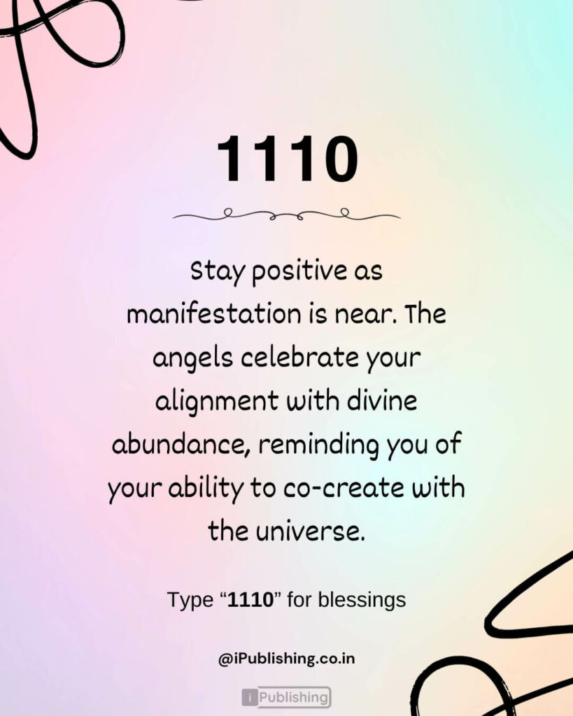 Angel Number 1110 Meaning