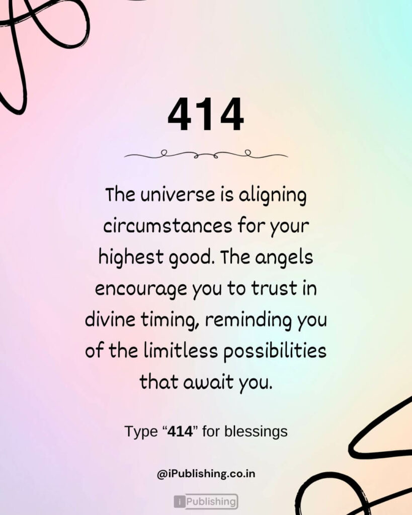 Angel Number 414 Meaning