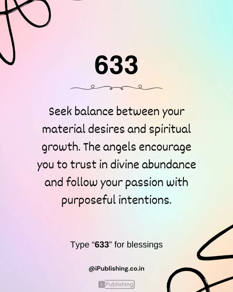 Angel Number 633 Meaning