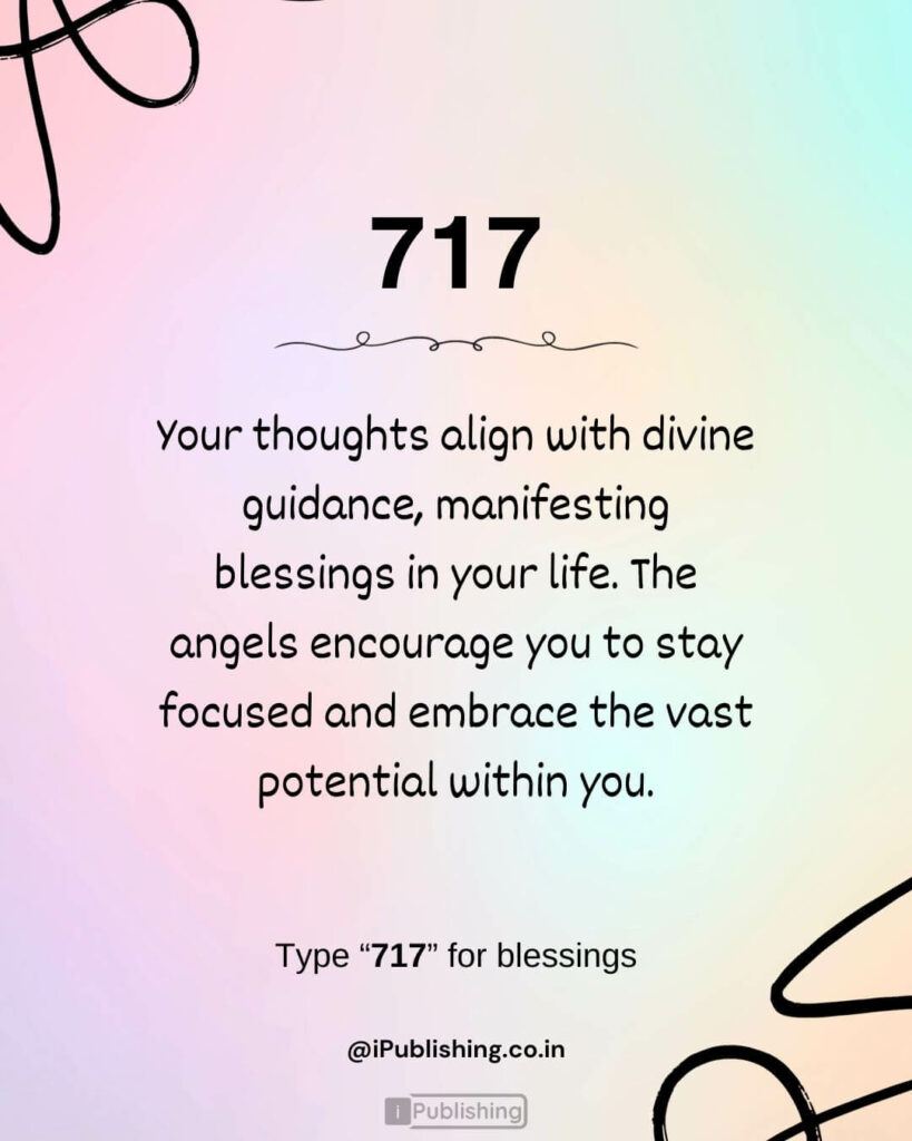 Angel Number 717 Meaning