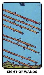 Eight of Wands