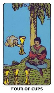Four of Cups Tarot Card
