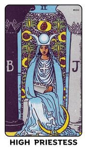 The High Priestess Tarot Card