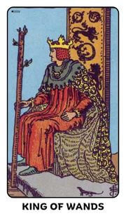King of Wands Tarot Card