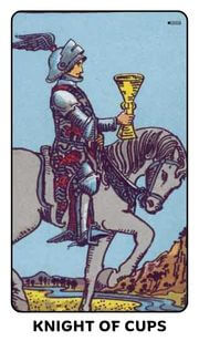 Knight of Cups Tarot Card