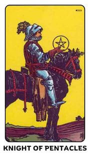 Knight of Pentacles Tarot Card