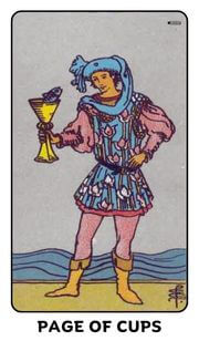 Page of Cups Tarot Card
