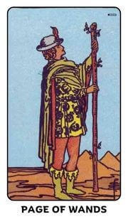 Page of Wands Tarot Card