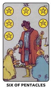 Six of Pentacles