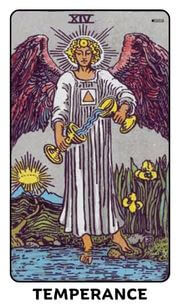 Temperance Tarot Card